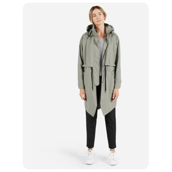 Everlane Jackets & Blazers - Everlane The Lightweight Anorak Hooded Zip-up